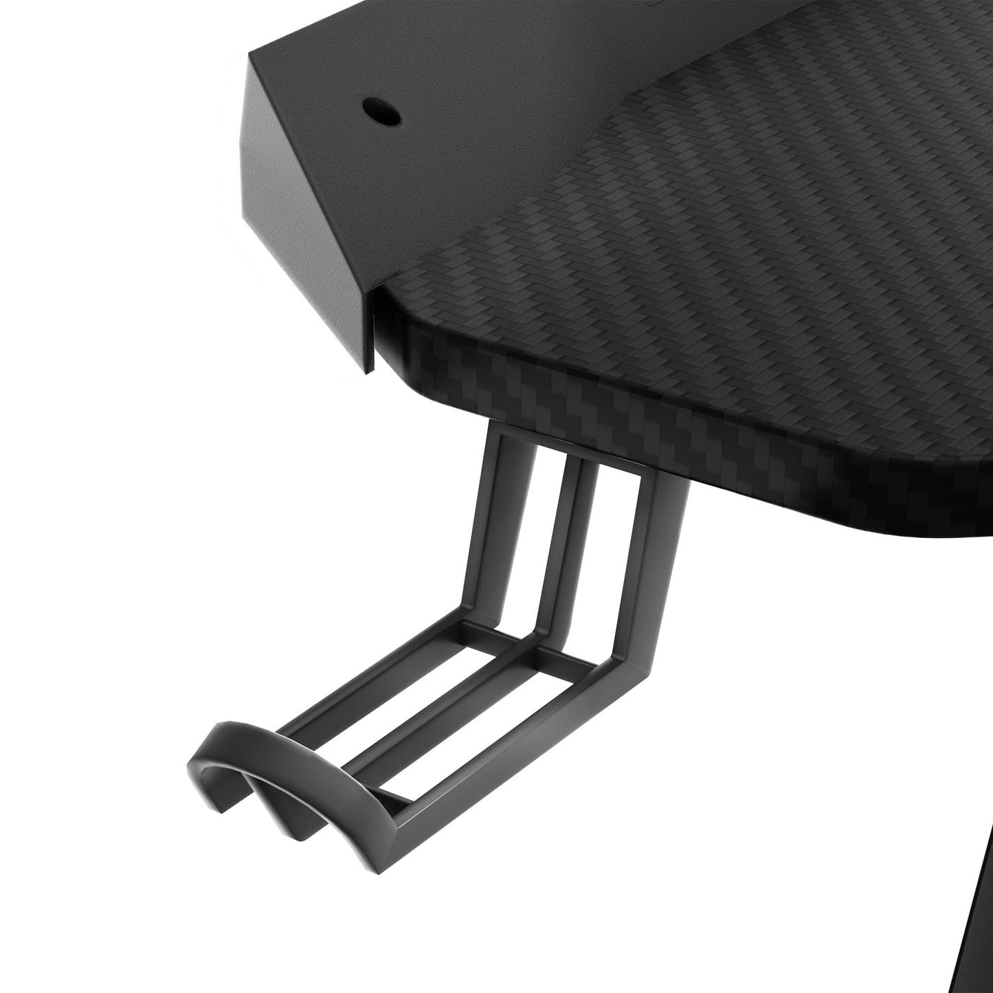 Bureau gamer plateau fibre carbone – 120 x 60 / 140 x 60 / 160 x 60