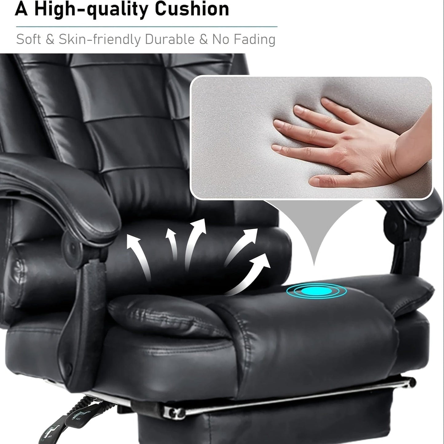 Chaise de bureau massante