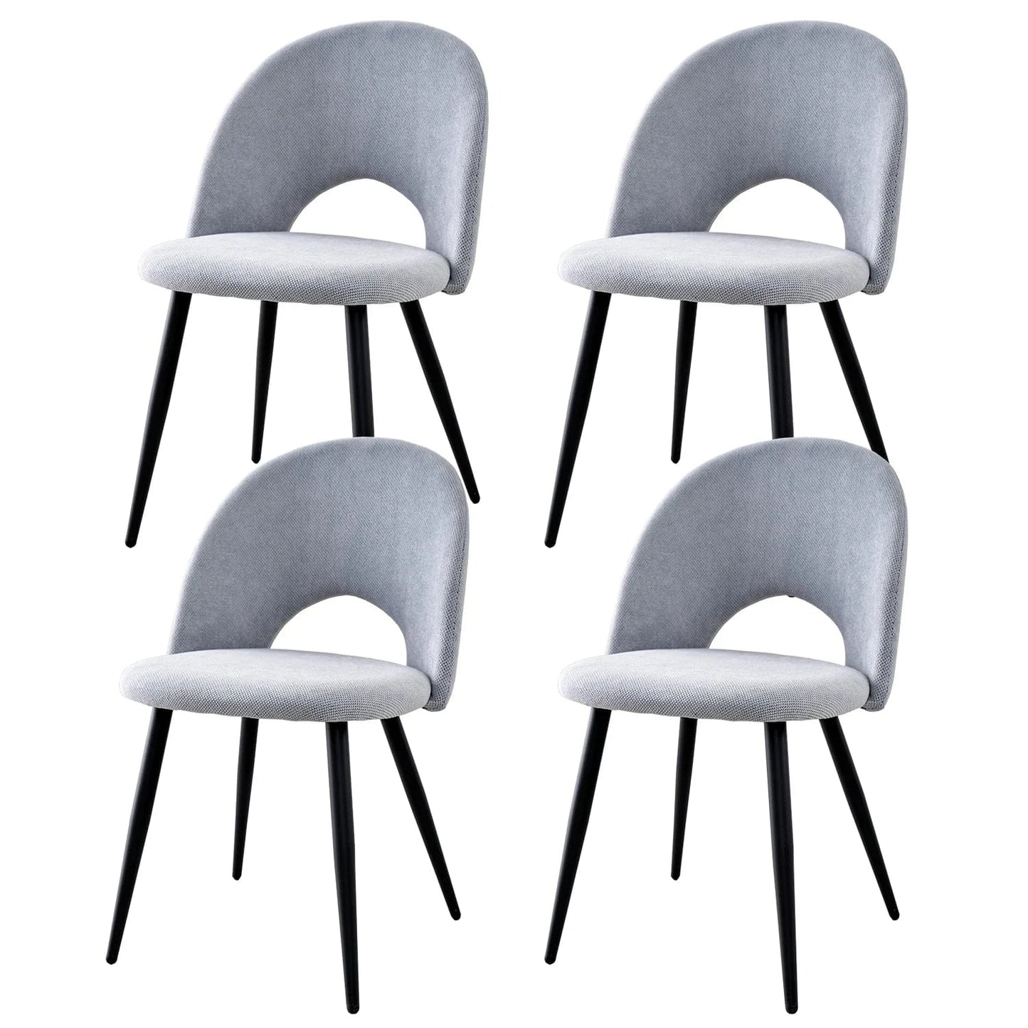 Ensemble de 4 chaises de réunion