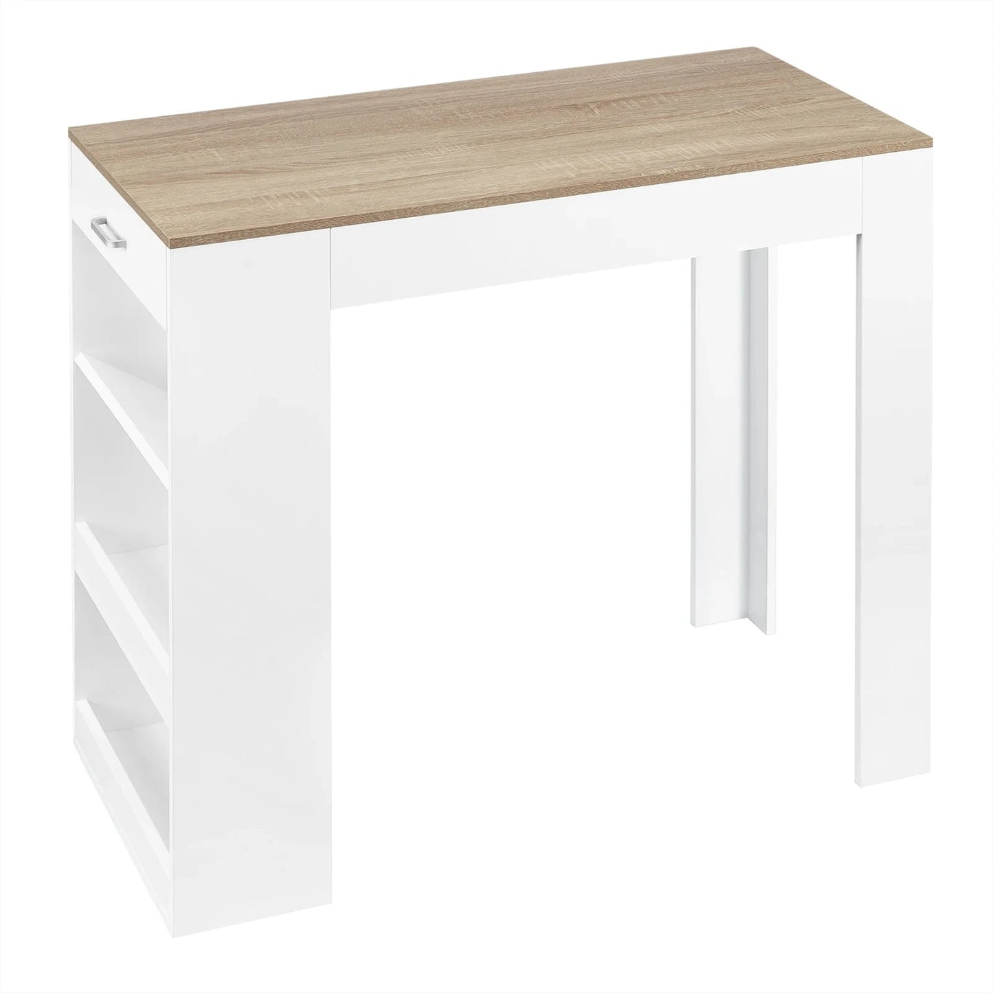 Table haute bois 2 personnes