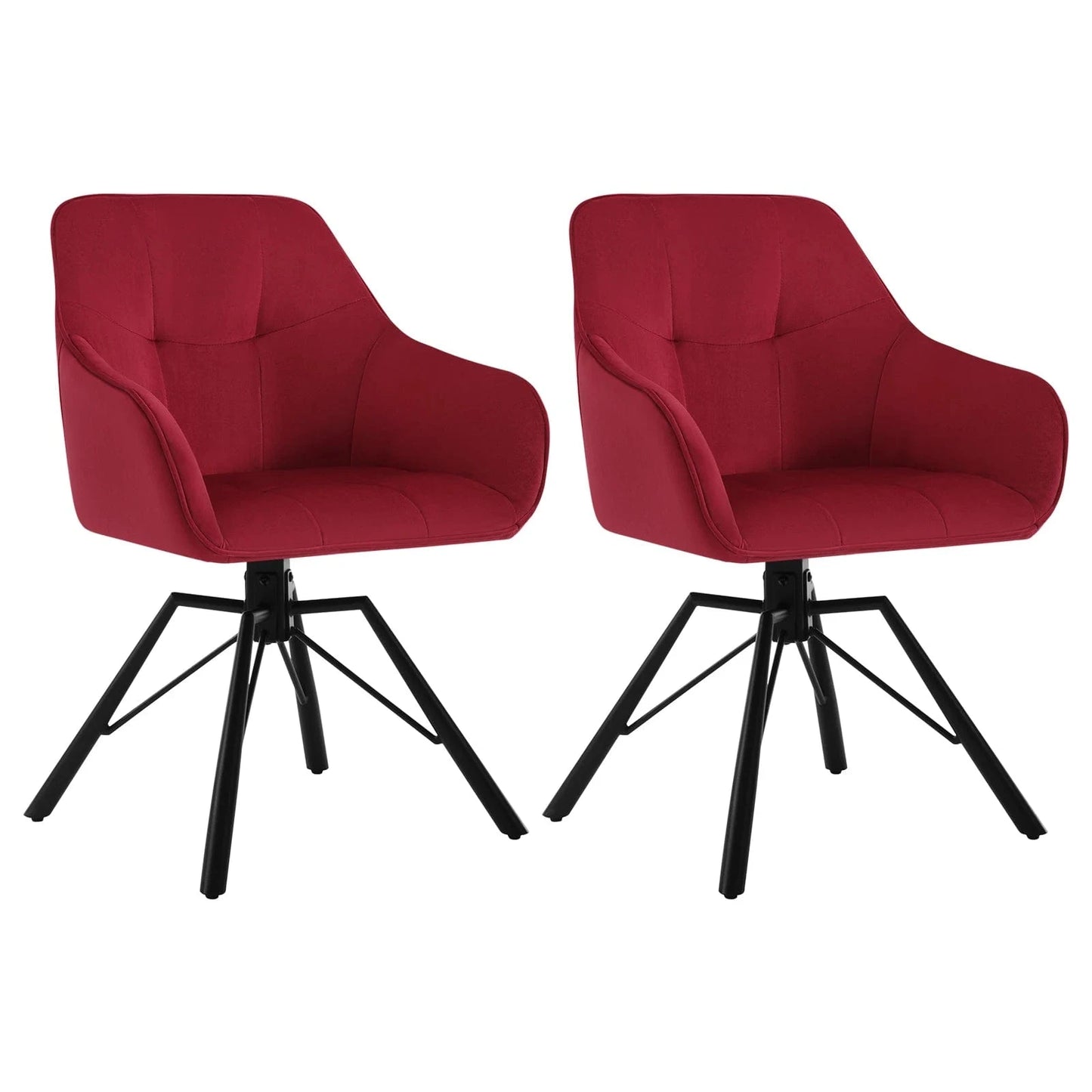 Chaise d'accueil design Chic | SET 2 PIÈCES