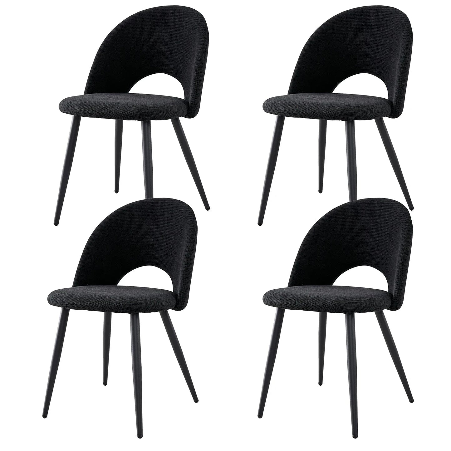 Ensemble de 4 chaises de réunion