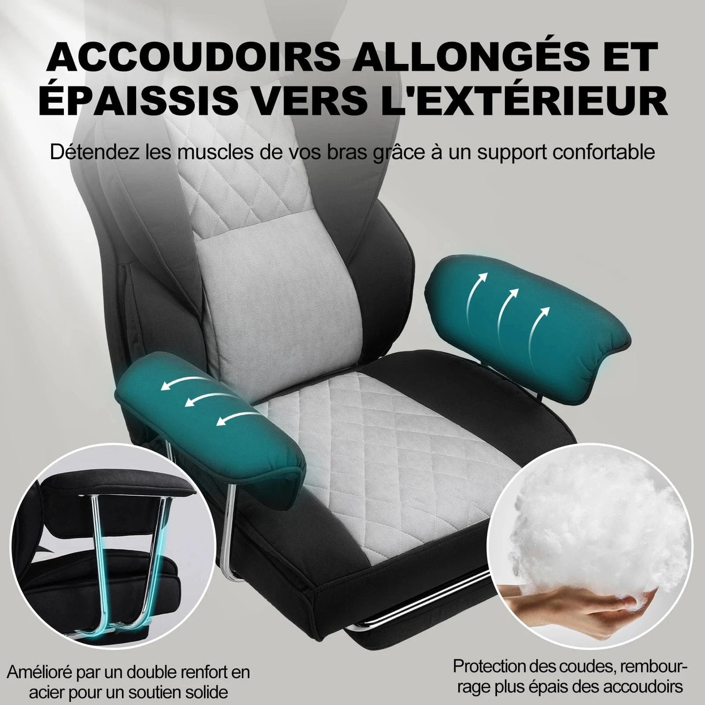 Gros siège de bureau confort