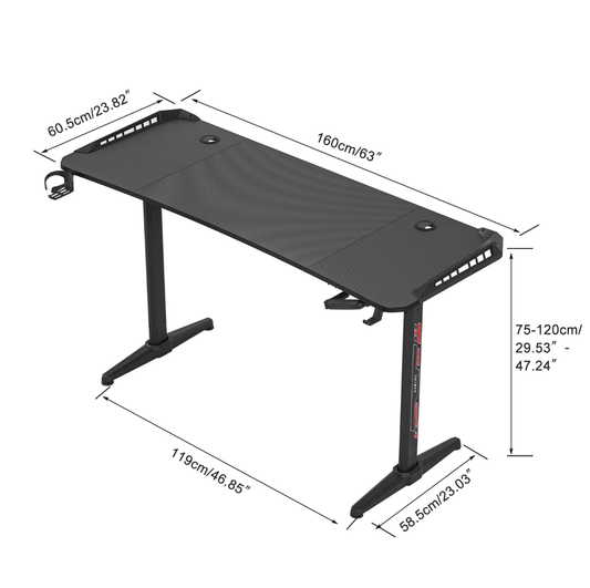 Bureau gamer electrique