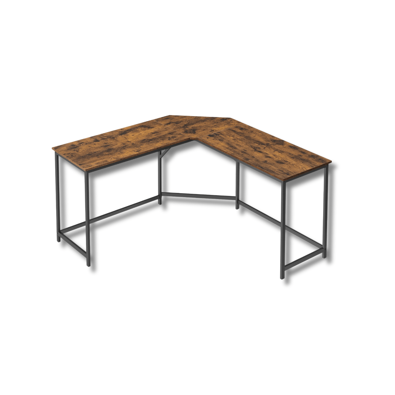 Bureau d'angle style industriel