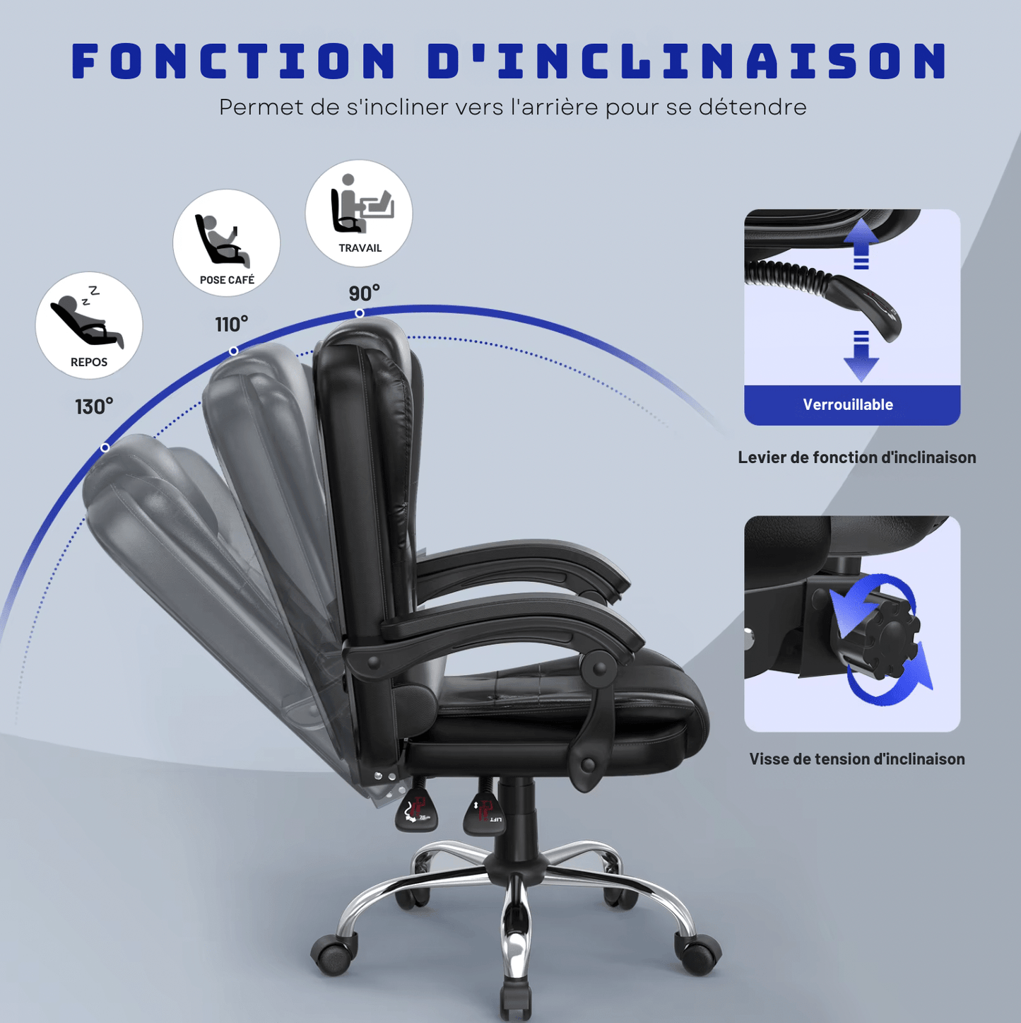 Chaise de bureau ergo