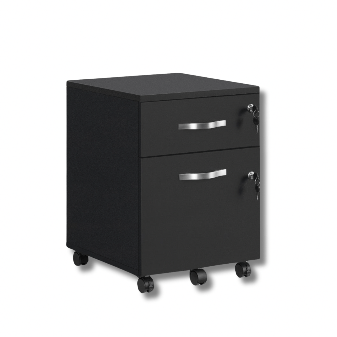 Caisson bureau avec serrure