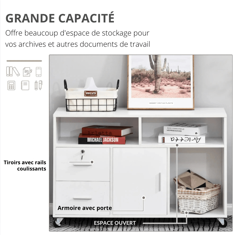 Meuble rangement fourniture bureau