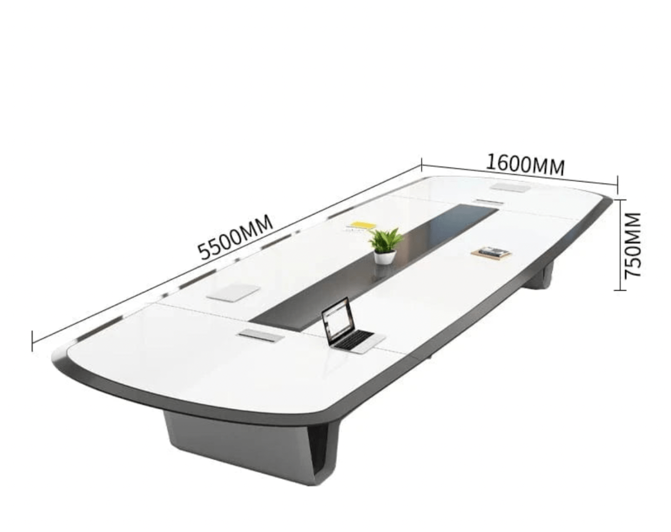 Grande table de réunion