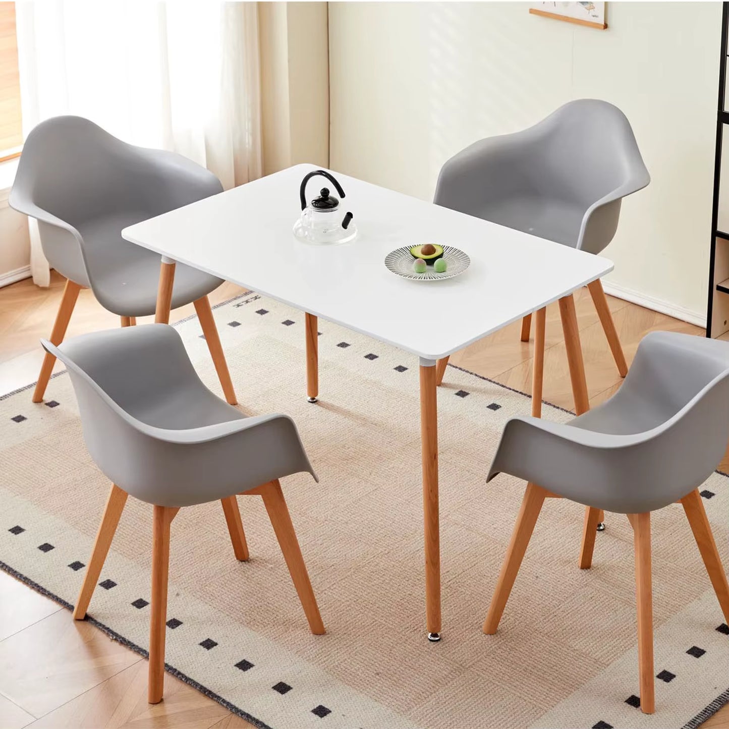 Chaise design minimaliste | SET de 2 pièces