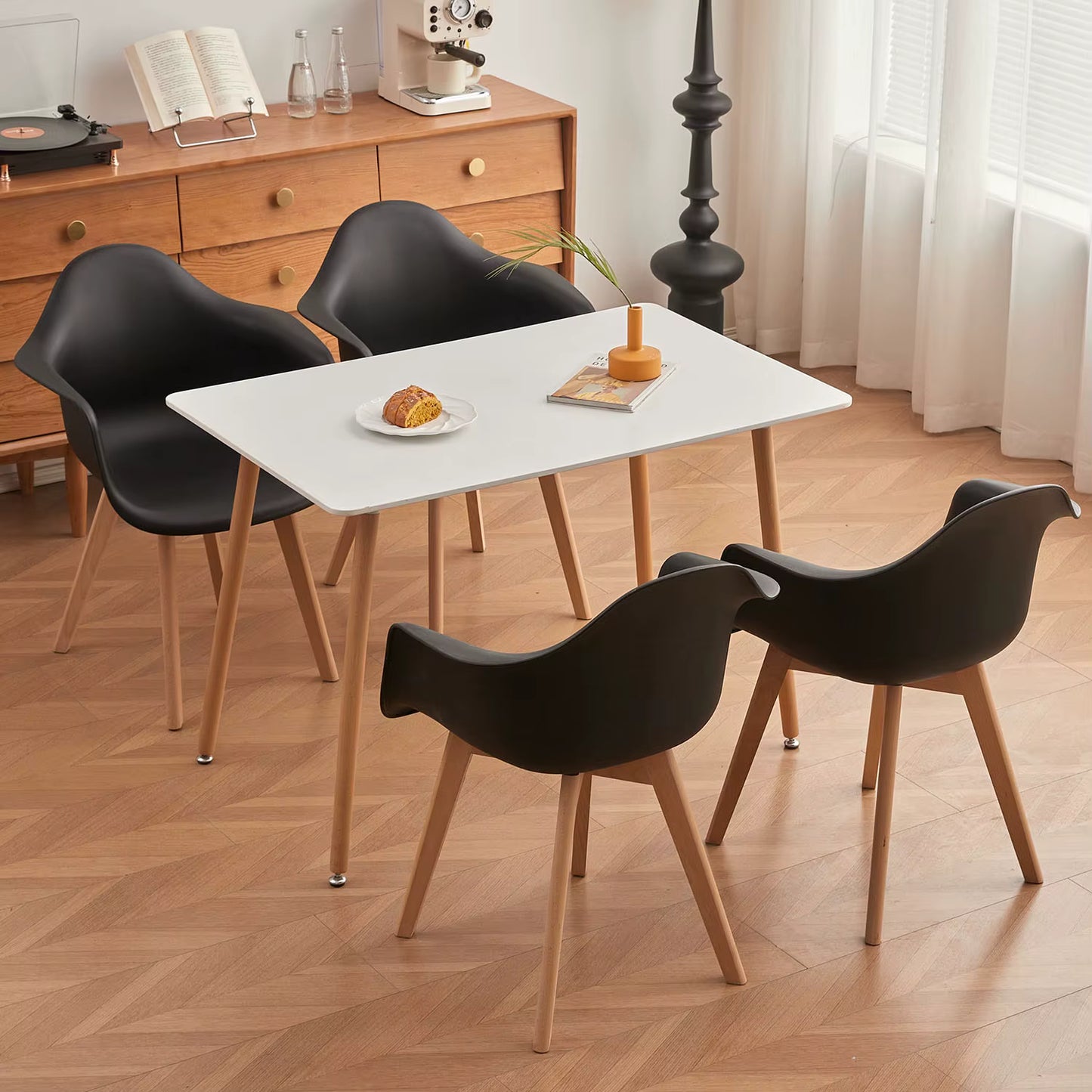 Chaise design minimaliste | SET de 2 pièces