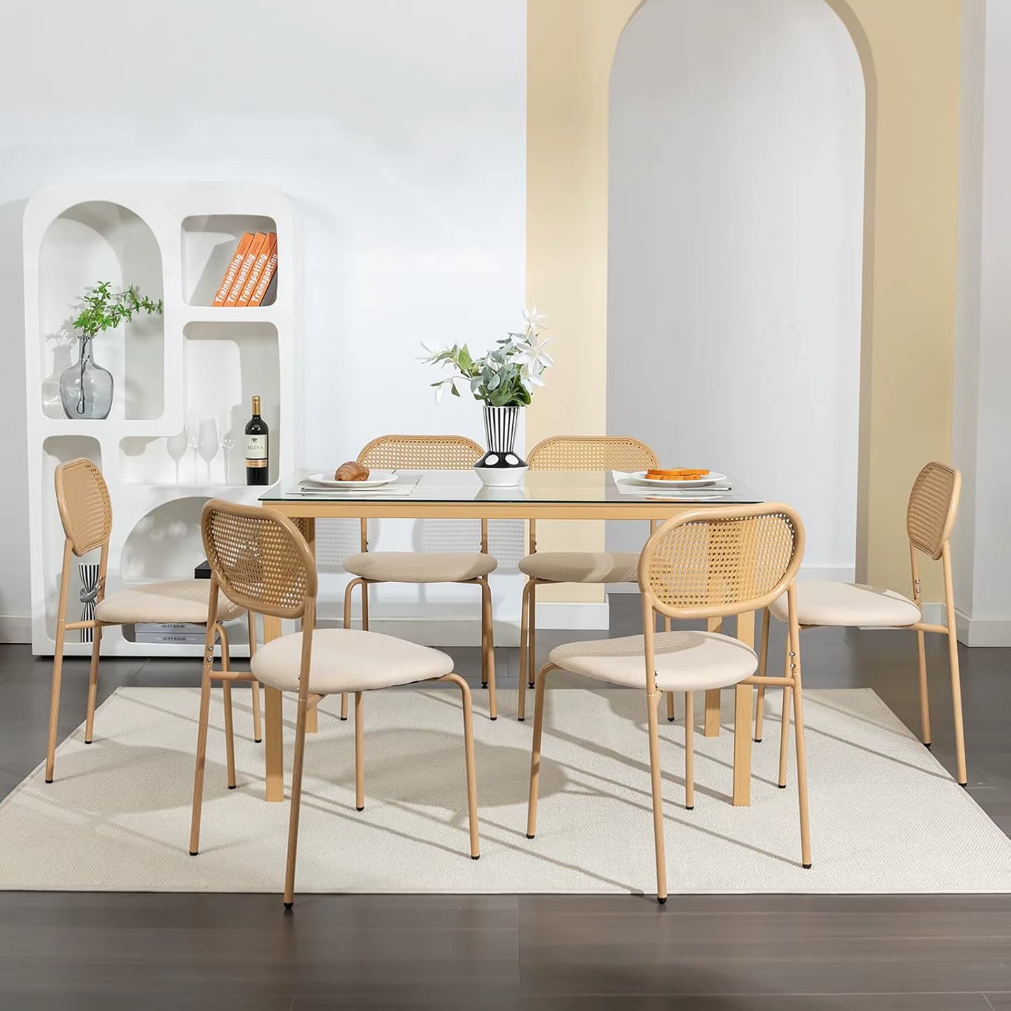 Chaise en rotin cannage | SET de 2 chaises