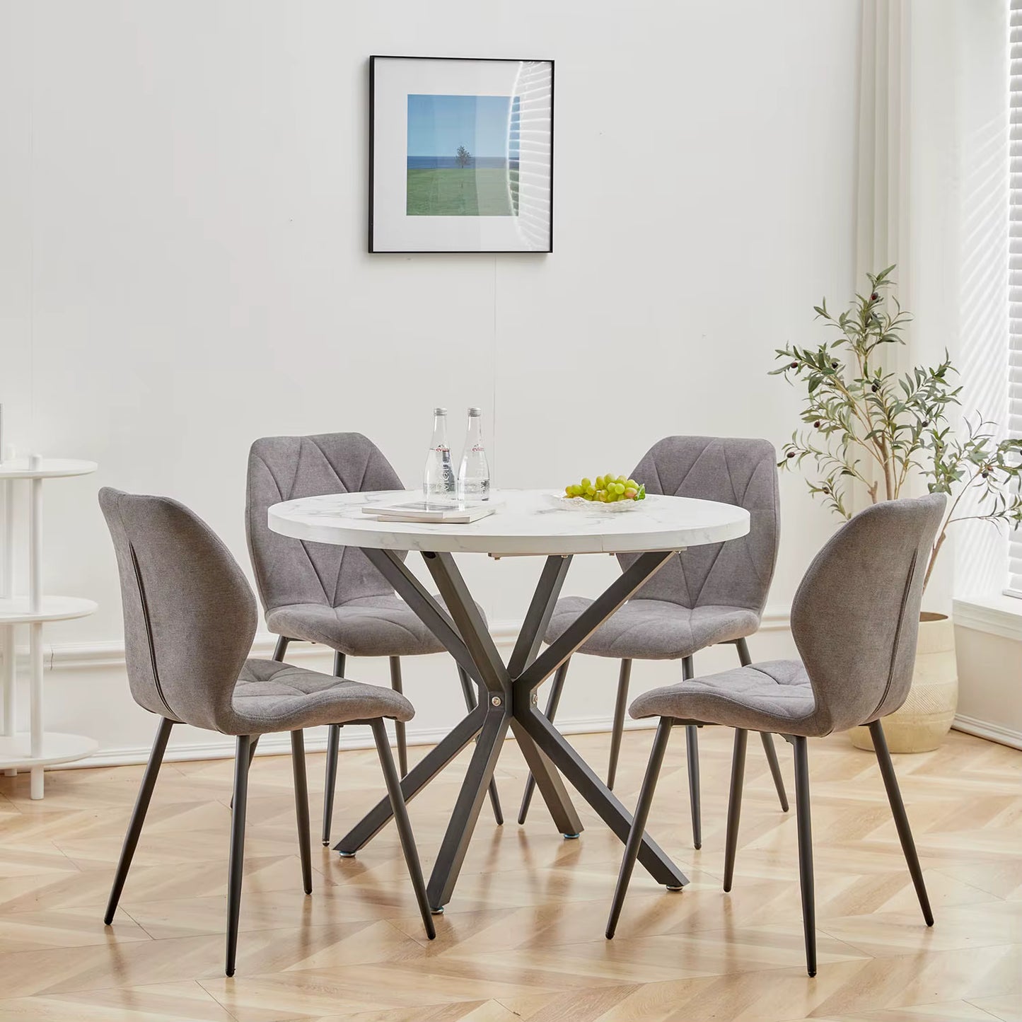 Chaise pour table de réunion | SET DE 4 PIÈCES