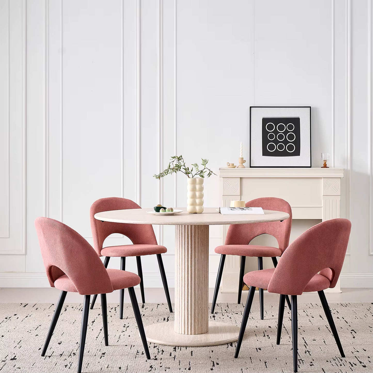 Ensemble de 4 chaises de réunion
