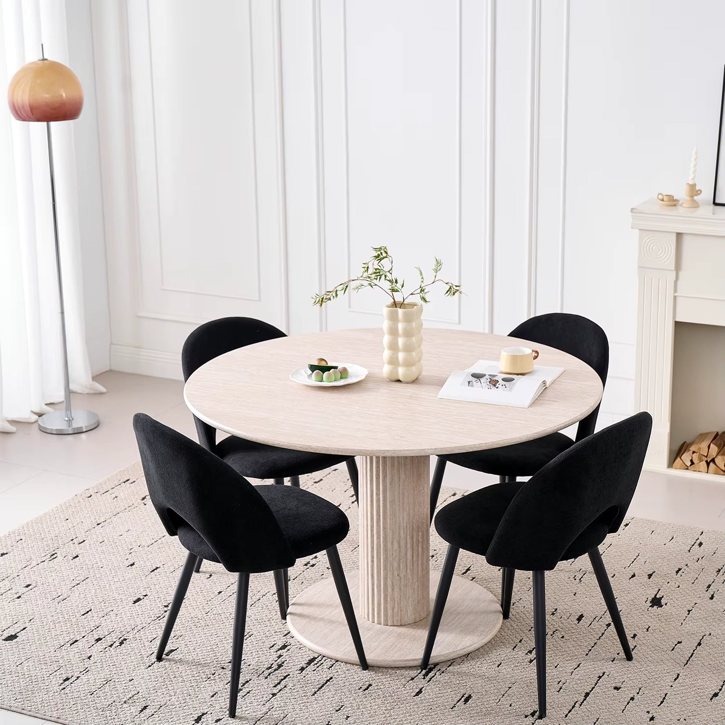 Ensemble de 4 chaises de réunion