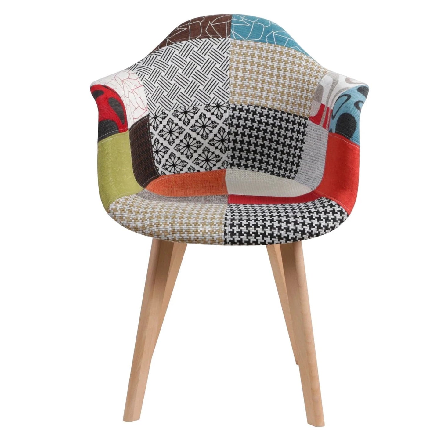 Chaises revêtement tissu design minimaliste | SET de 2 pièces