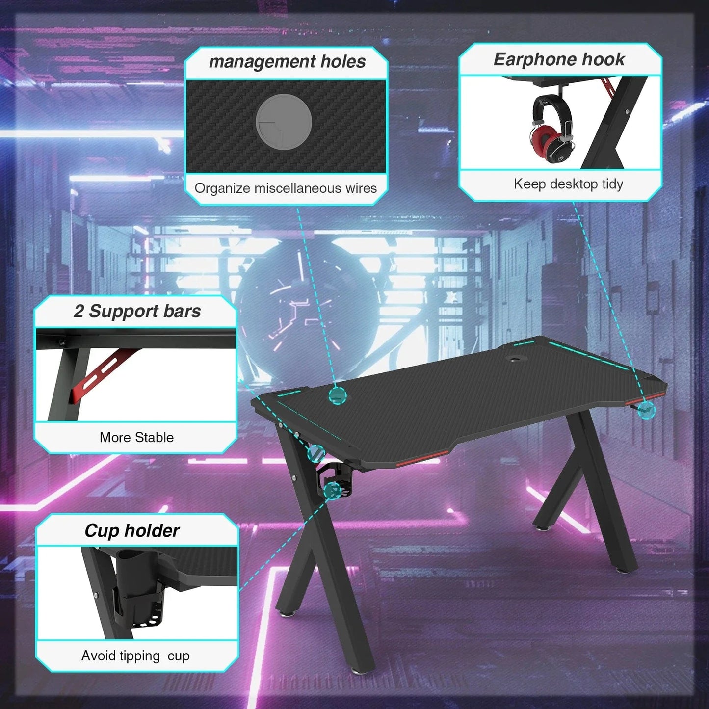 Bureau gamer petit espace