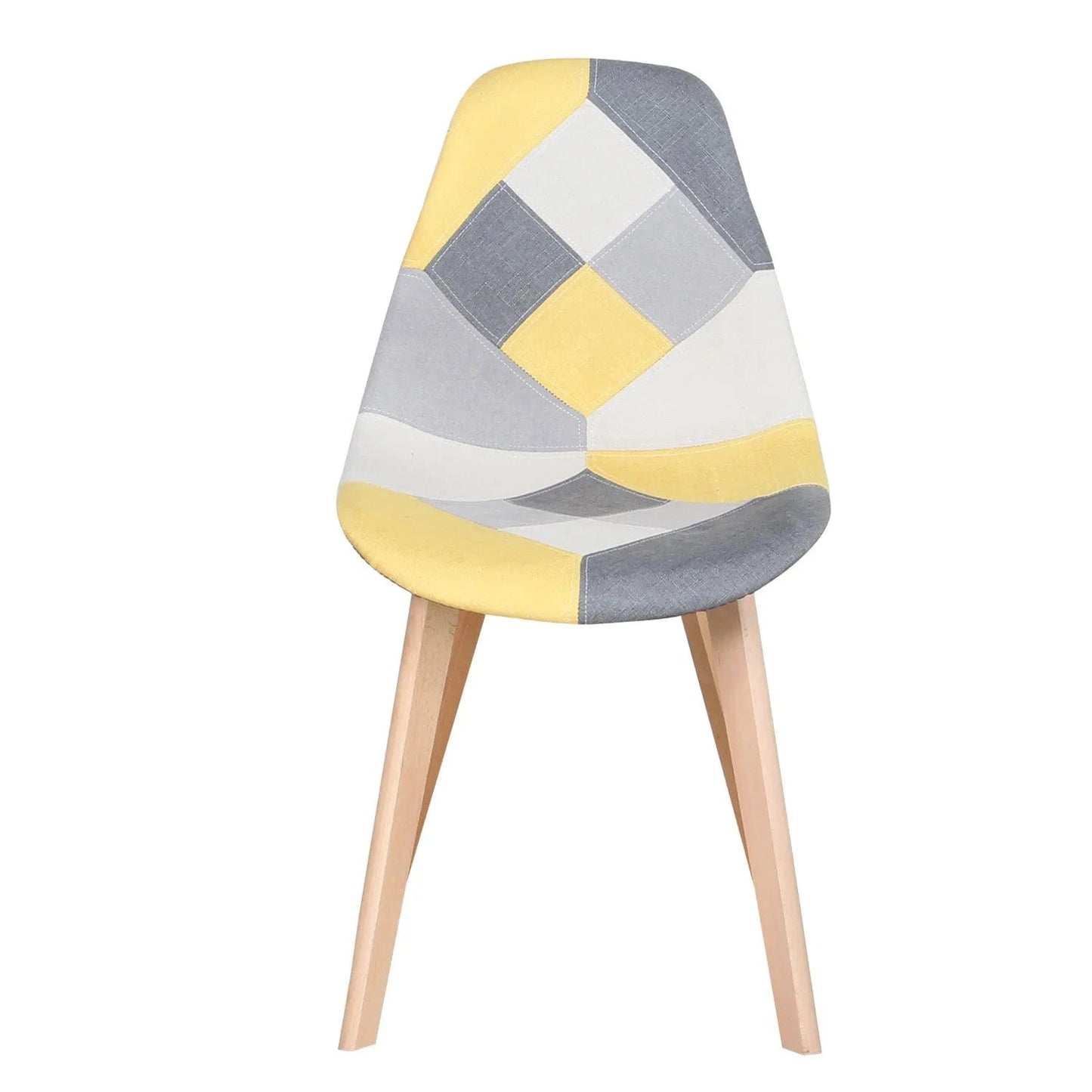 Chaise revêtement en tissu design nordique | SET de 4 chaises