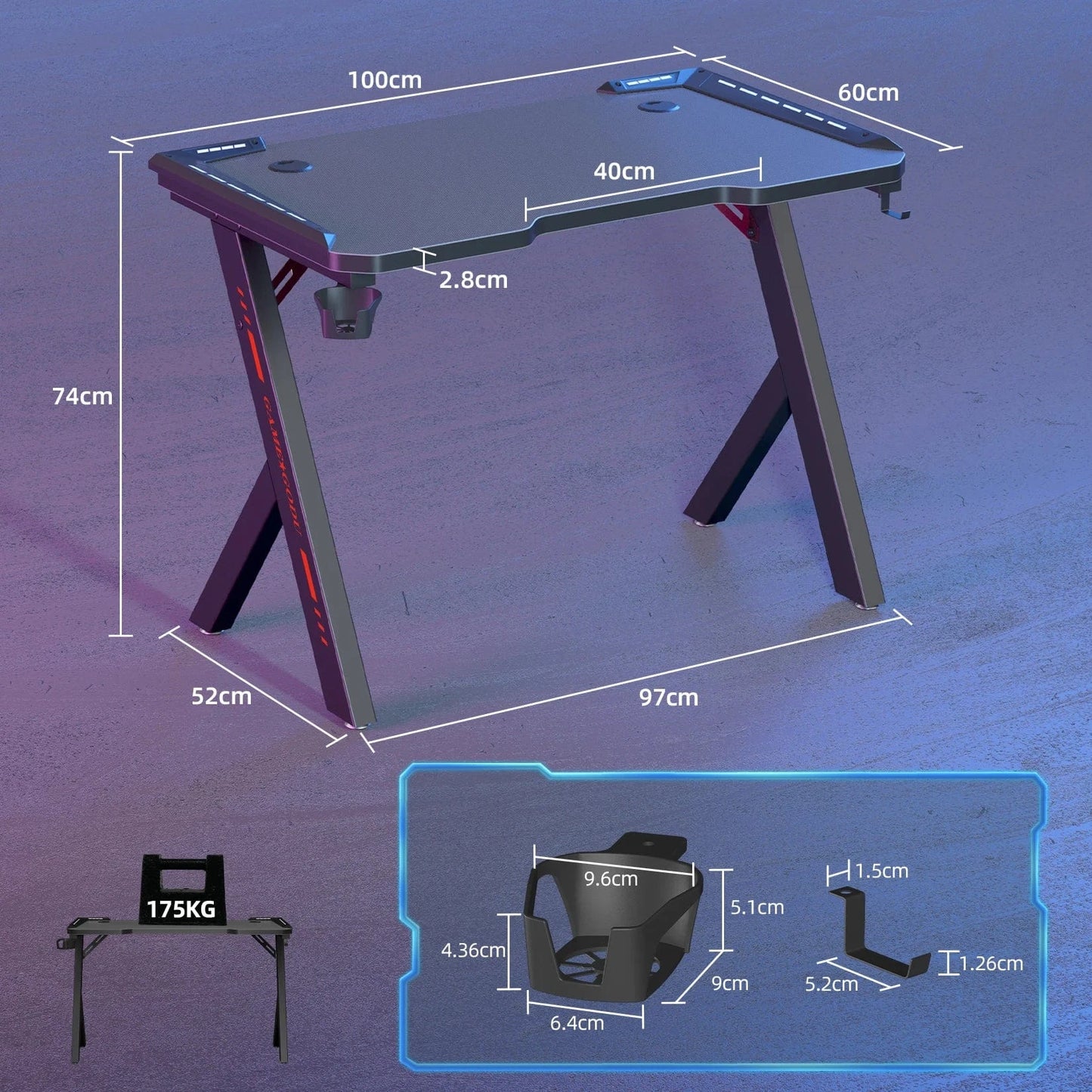 Bureau gamer petit espace