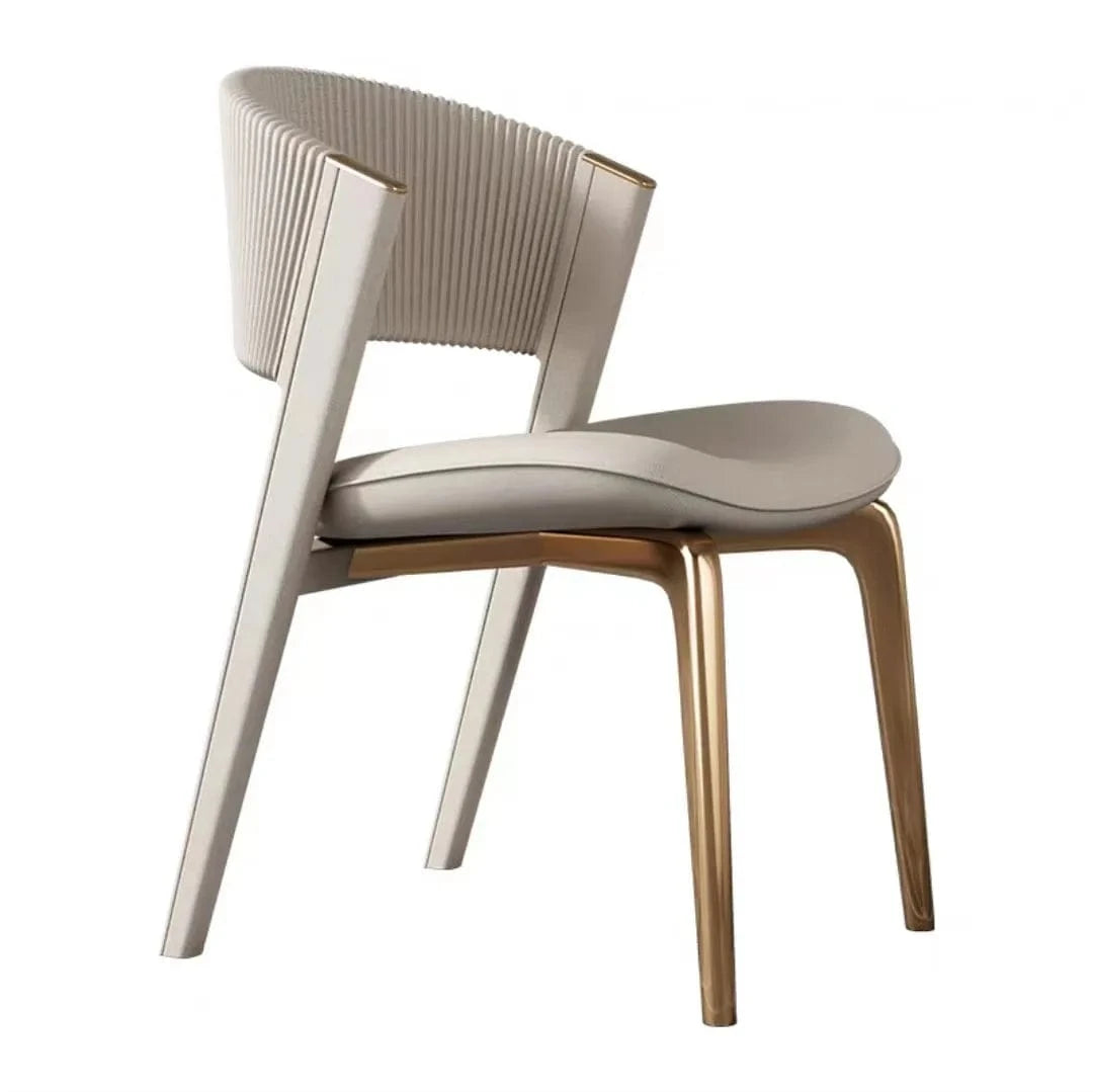 Chaise de réunion cuir véritable