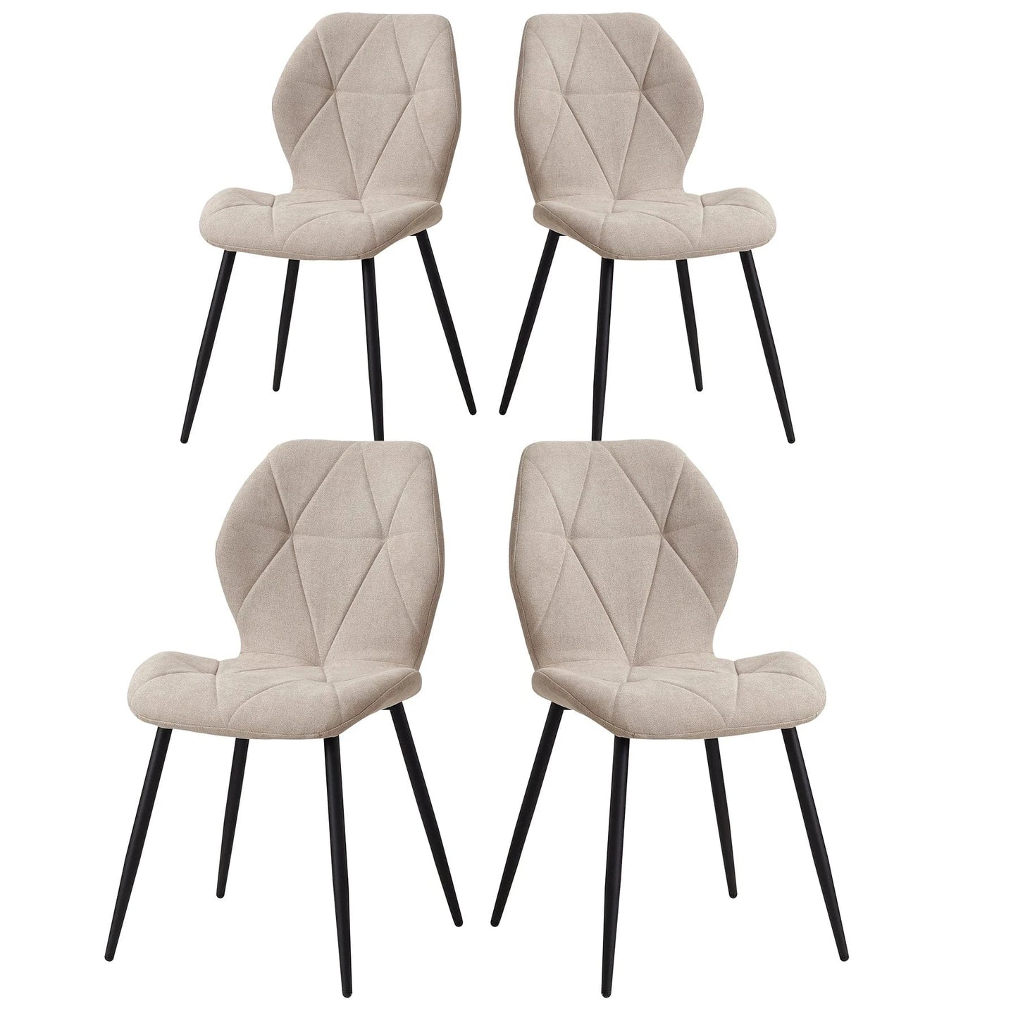 Chaise pour table de réunion | SET DE 4 PIÈCES