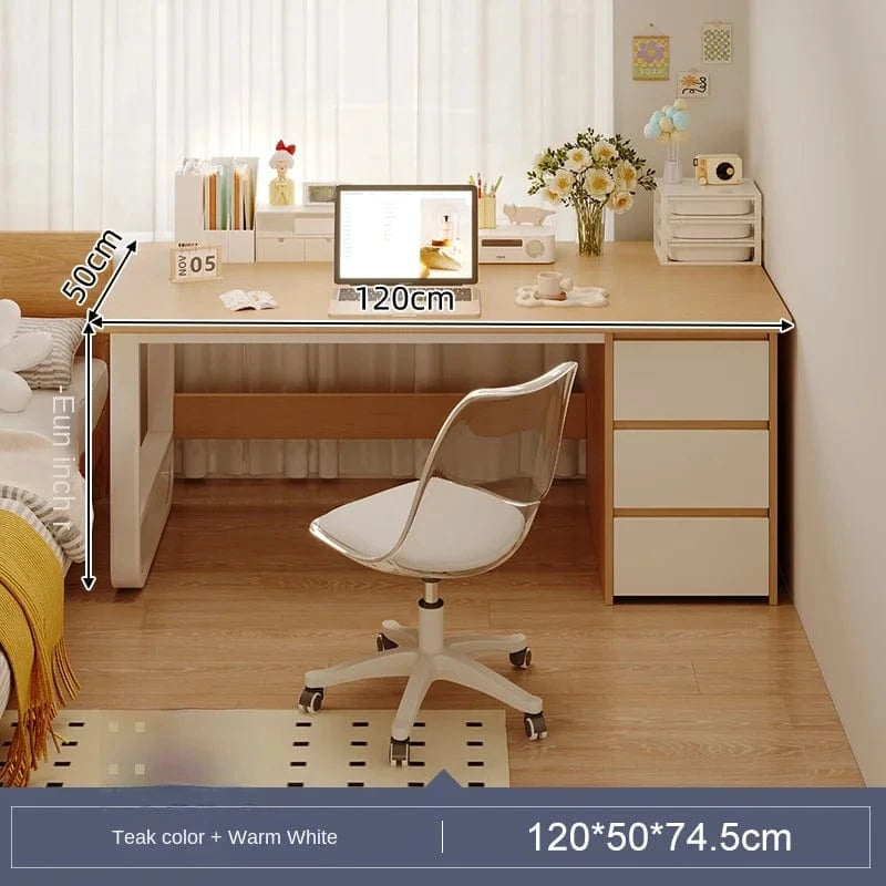Bureau avec 3 tiroirs