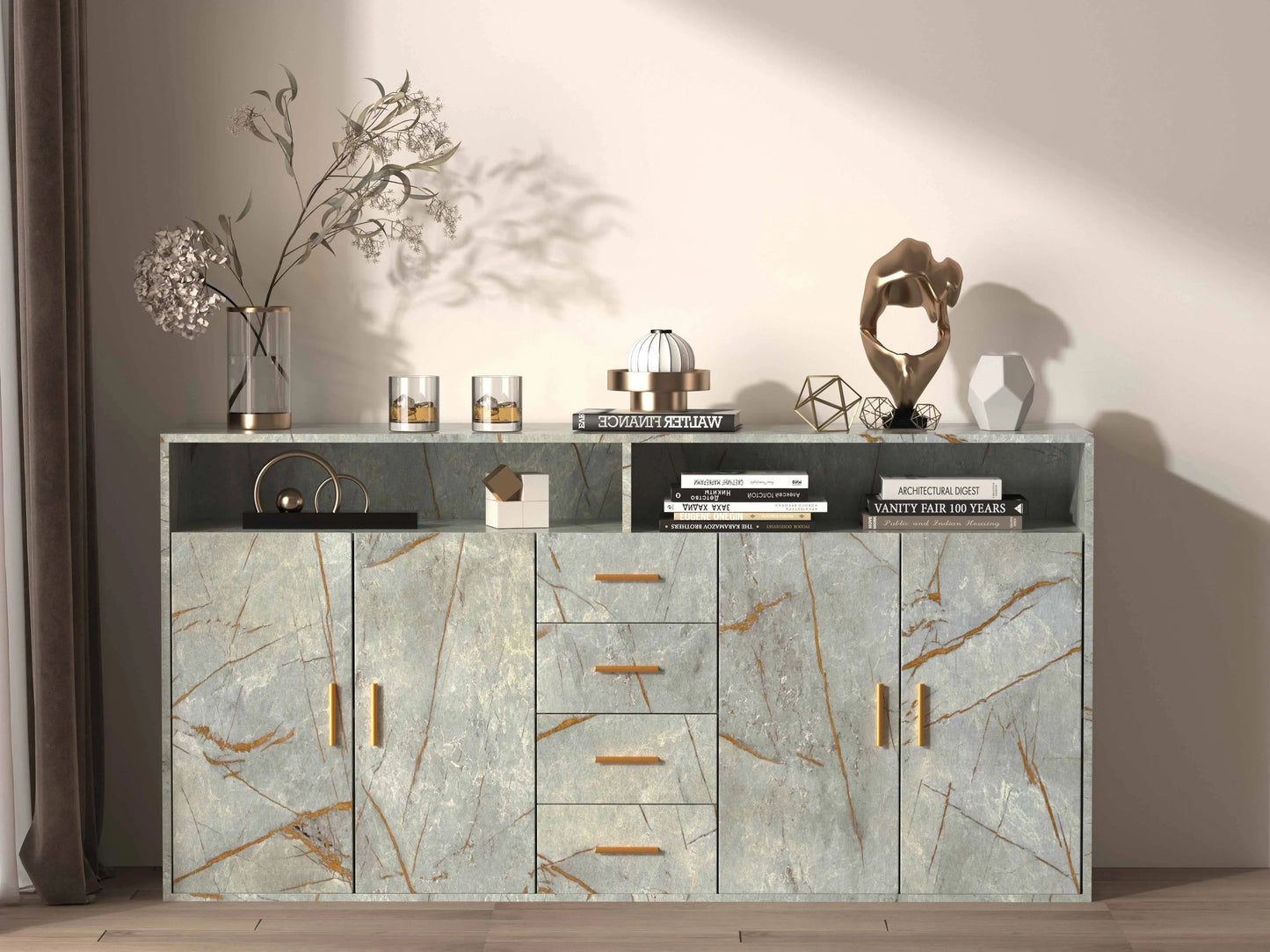 Meuble rangement bureau design haut de gamme