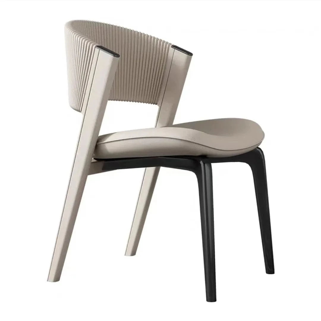 Chaise de réunion cuir véritable