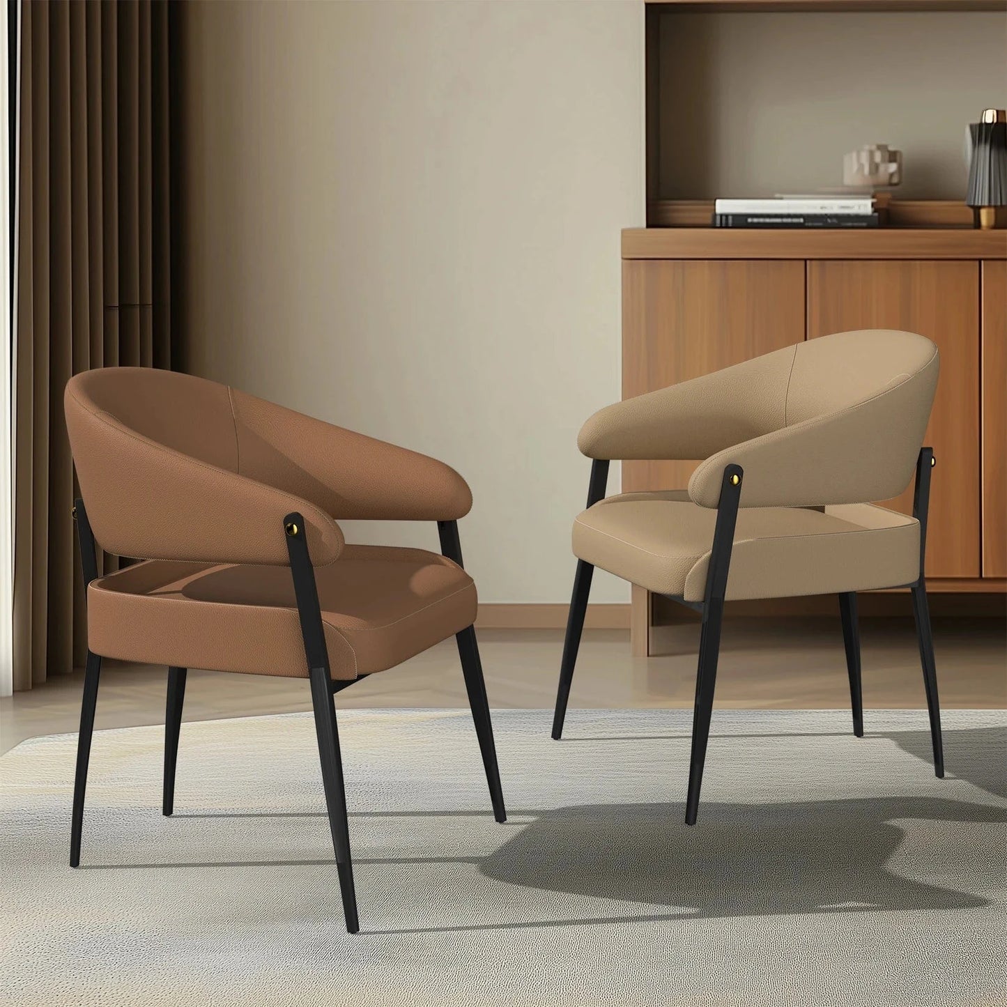 Chaise de réunion design classique | 2 PIÈCES