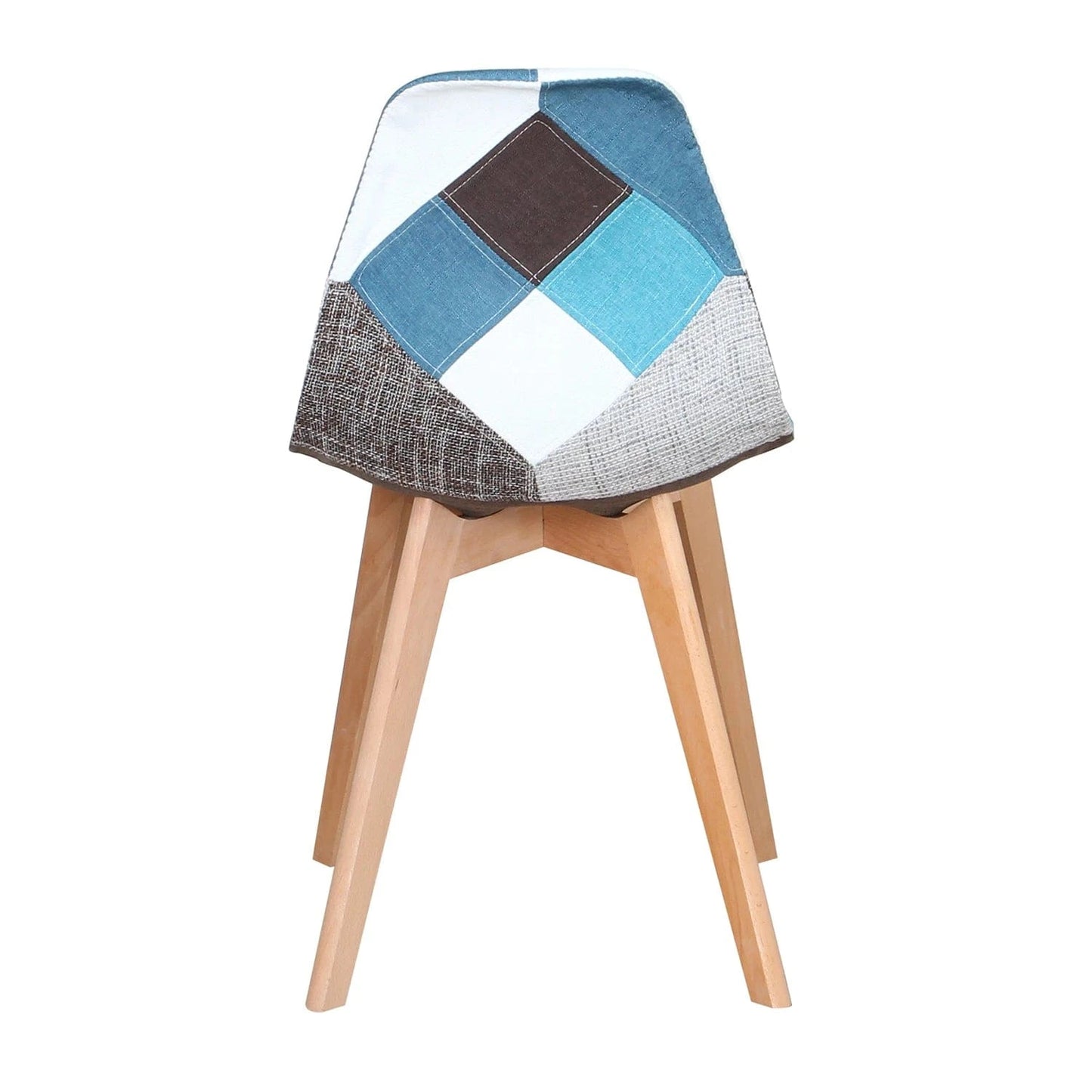 Chaise revêtement en tissu design nordique | SET de 4 chaises