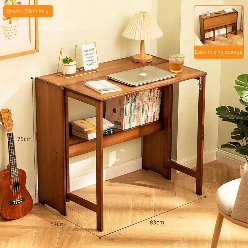 Bureau pliable en bois