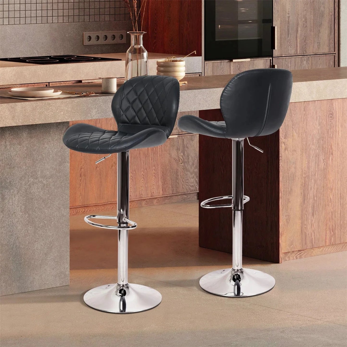 Chaise haute bureau design prestige | SET 2 PIÈCES