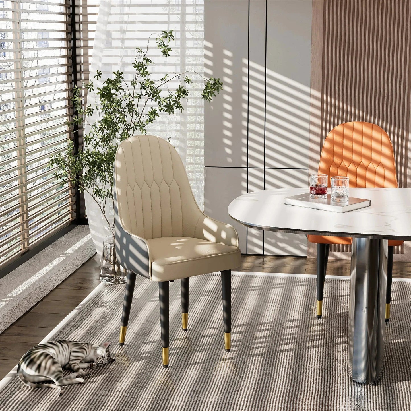 Chaise de réunion design chic