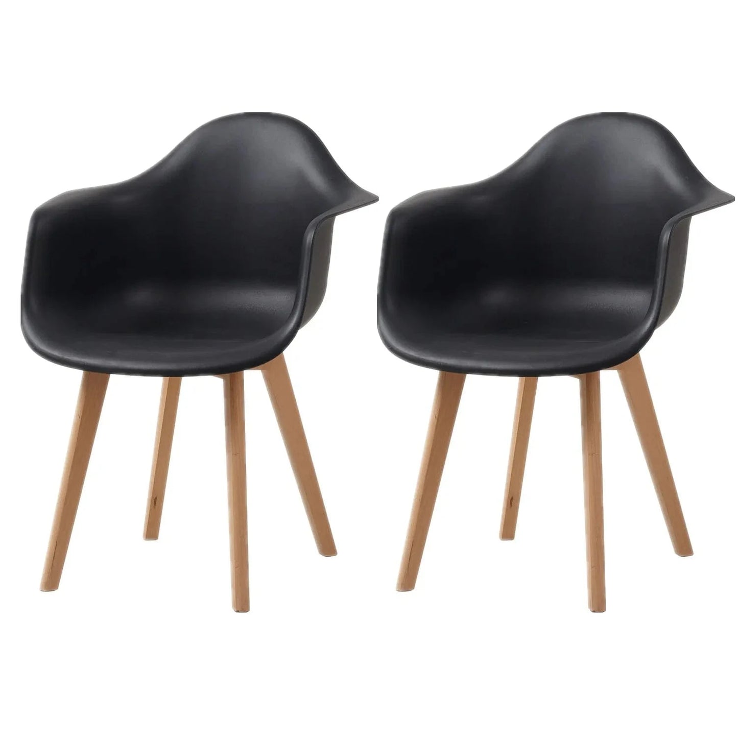 Chaise design minimaliste | SET de 2 pièces