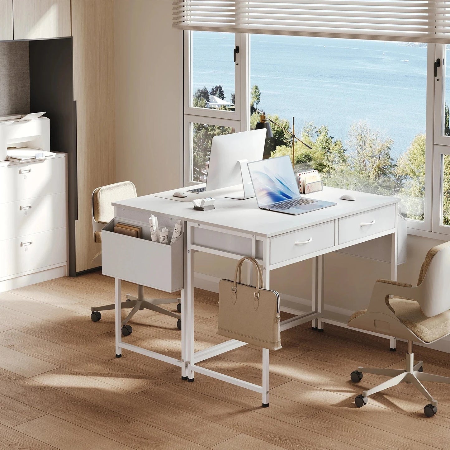 Bureau commode 2 en 1