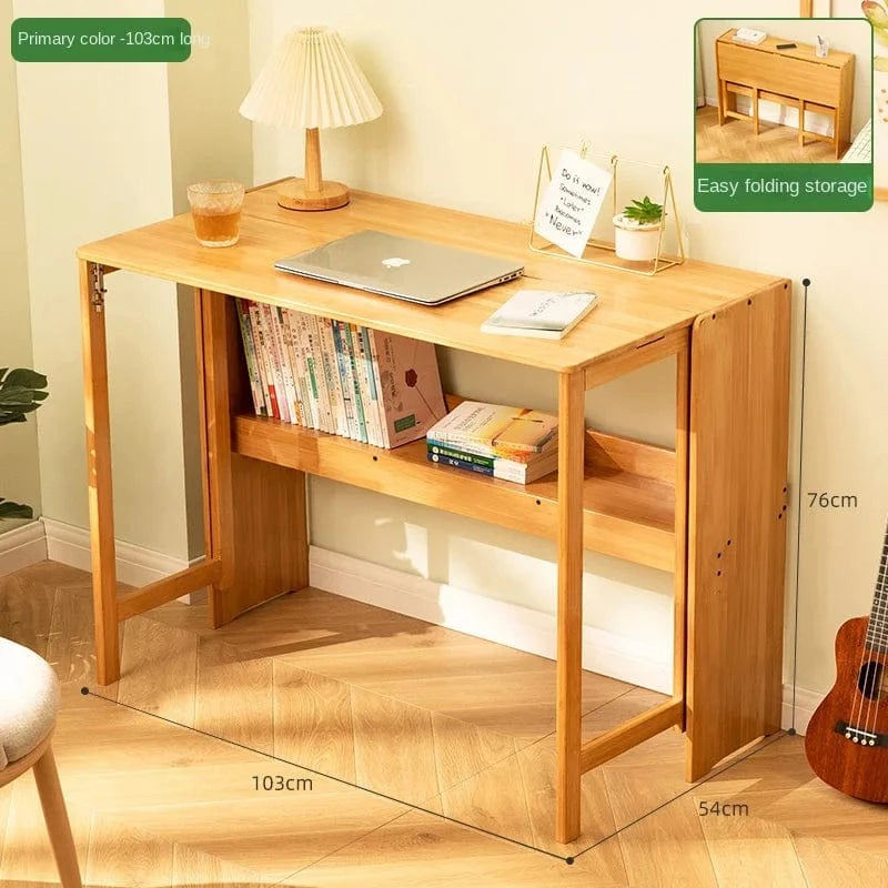 Bureau pliable en bois