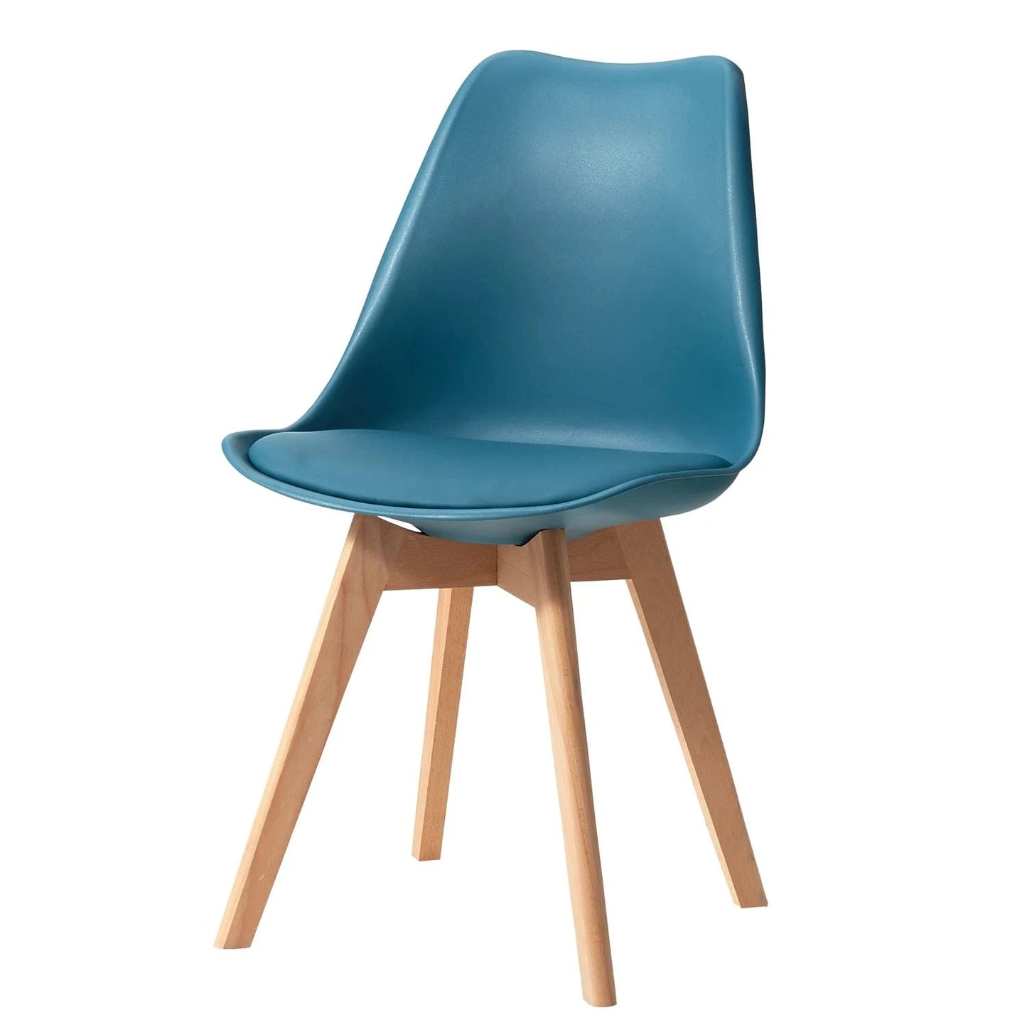 Chaises design nordiques pieds en bois de hêtre | SET de 6 pièces
