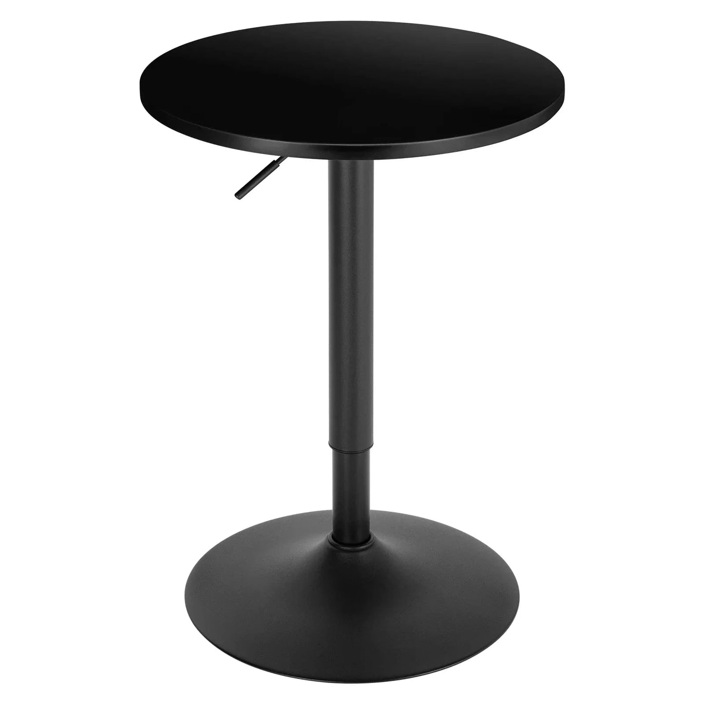 Table haute ronde bois