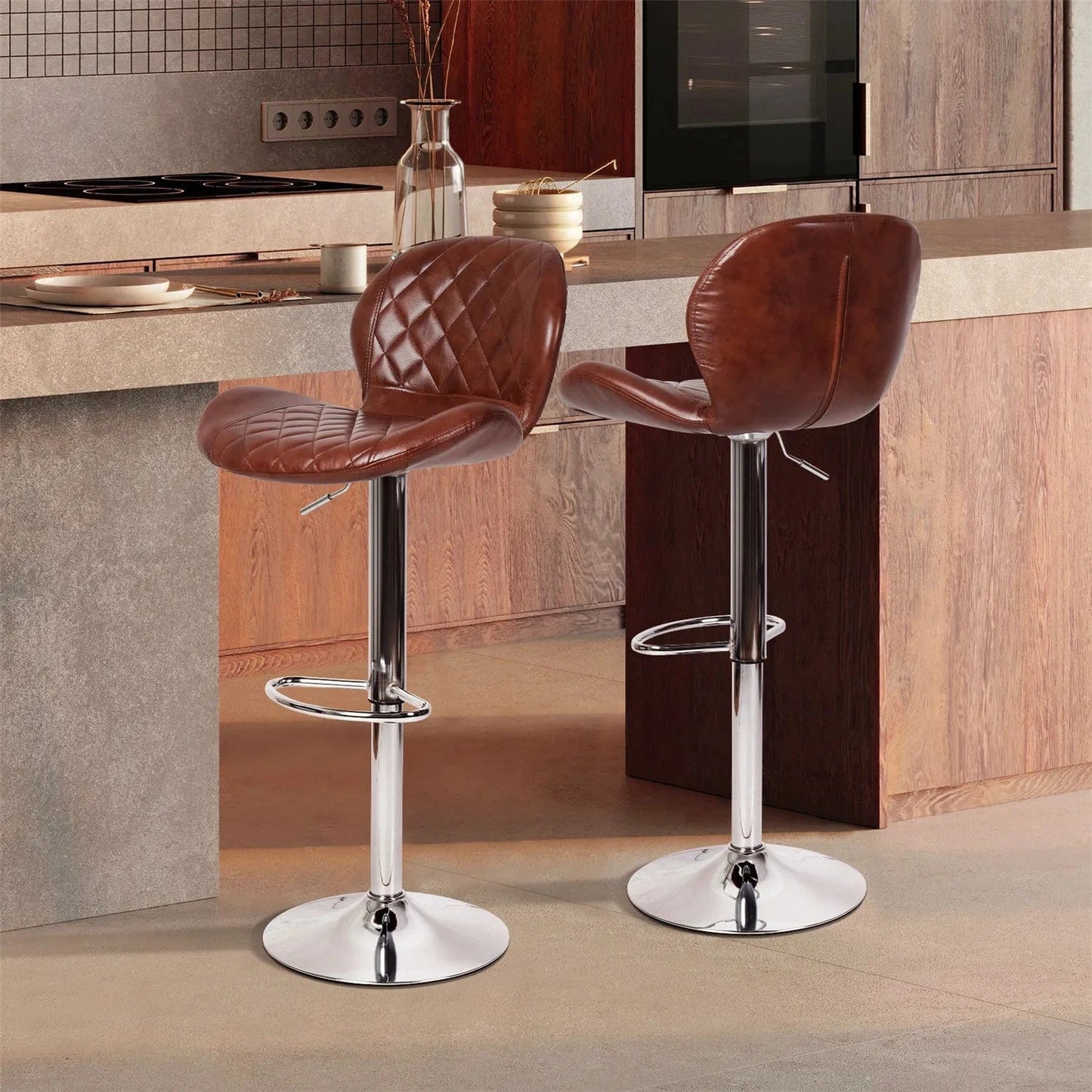 Chaise haute bureau design prestige | SET 2 PIÈCES
