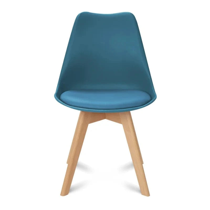 Chaises design nordiques pieds en bois de hêtre | SET de 6 pièces