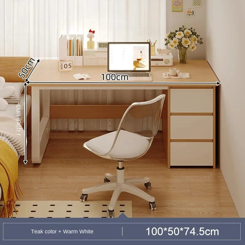Bureau avec 3 tiroirs