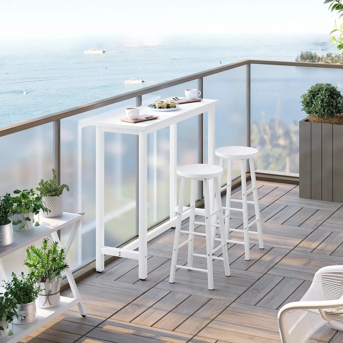 Table haute de travail bureau