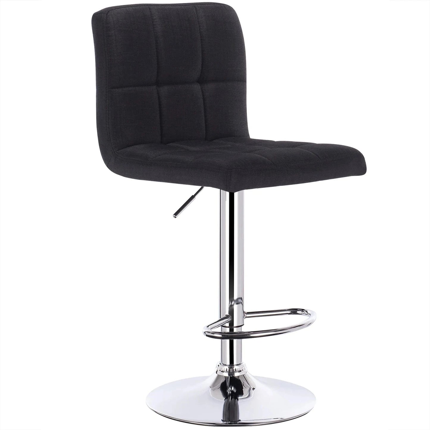 Chaise haute bureau en tissu | SET 2 PIÈCES