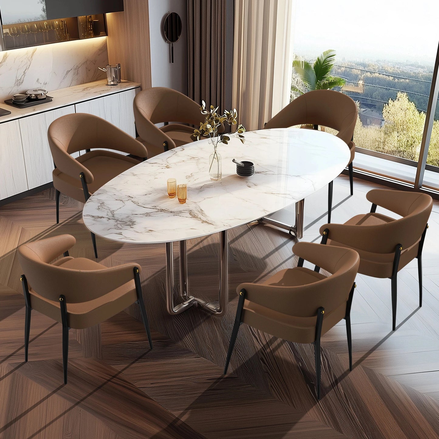 Chaise de réunion design classique | 2 PIÈCES