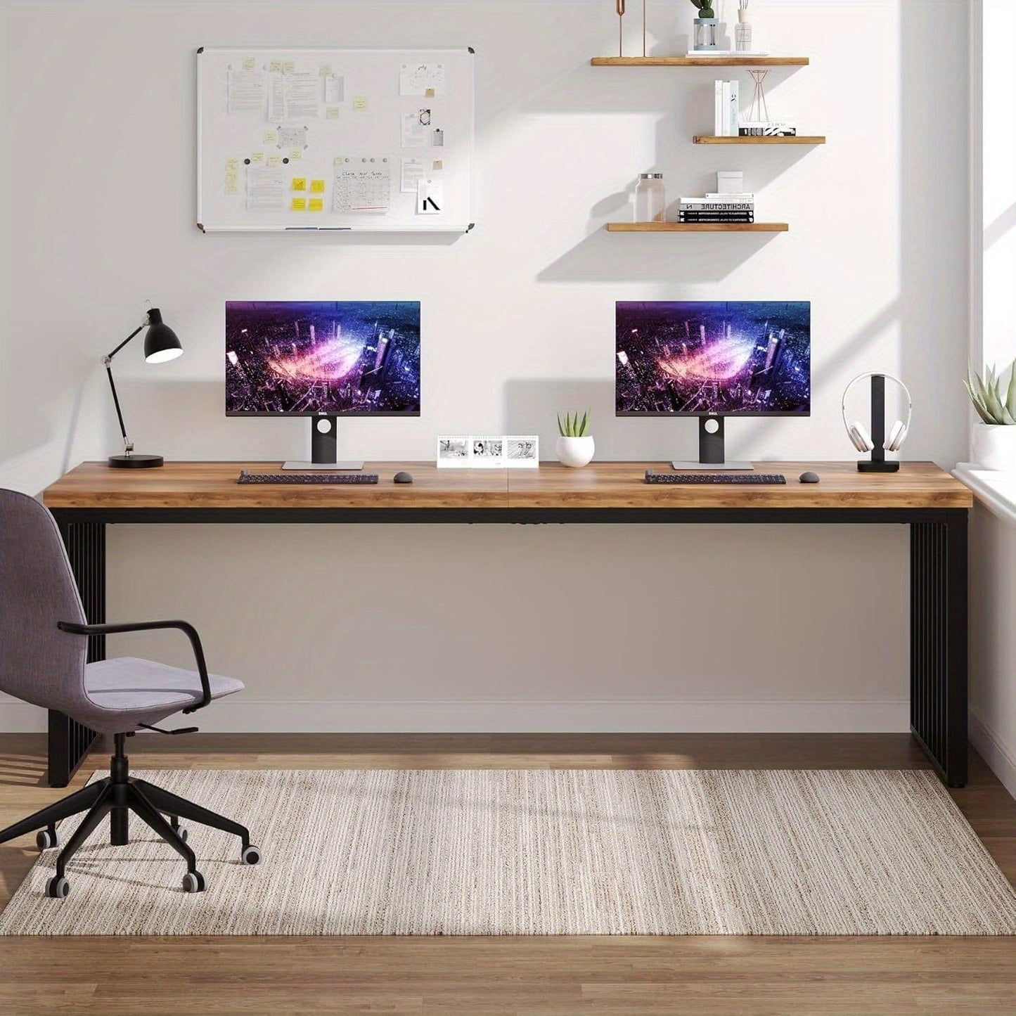 Bureau long 180 x 60 cm