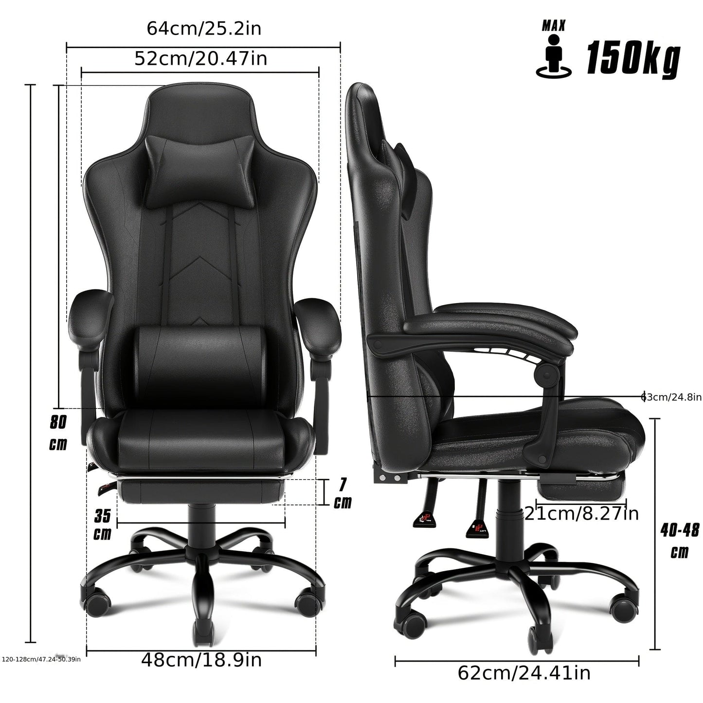 Chaise de bureau ergonomique design