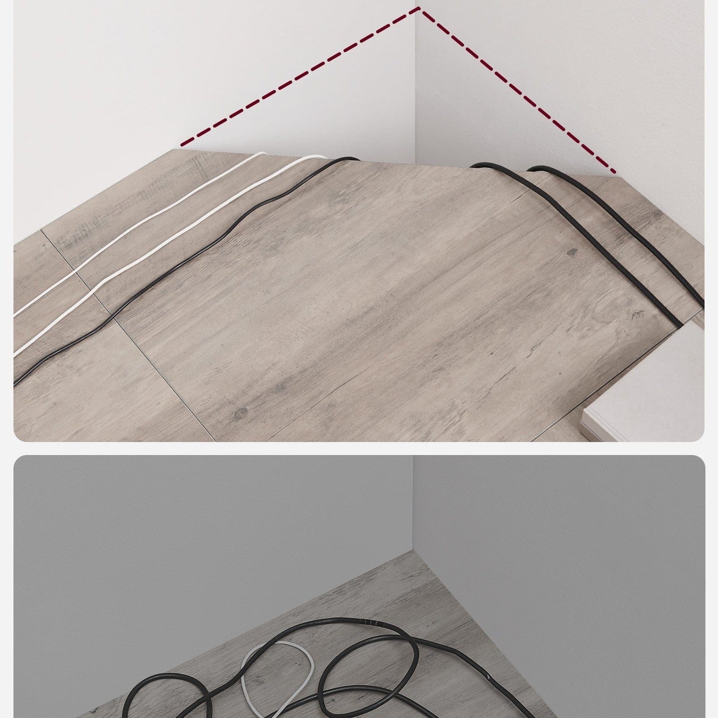 Bureau d'angle style industriel