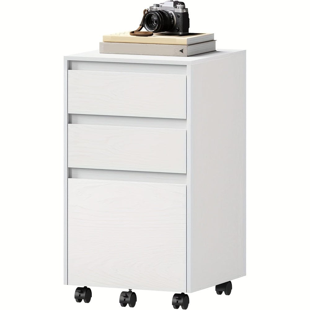 Caisson 3 tiroirs blanc 40x70x40cm