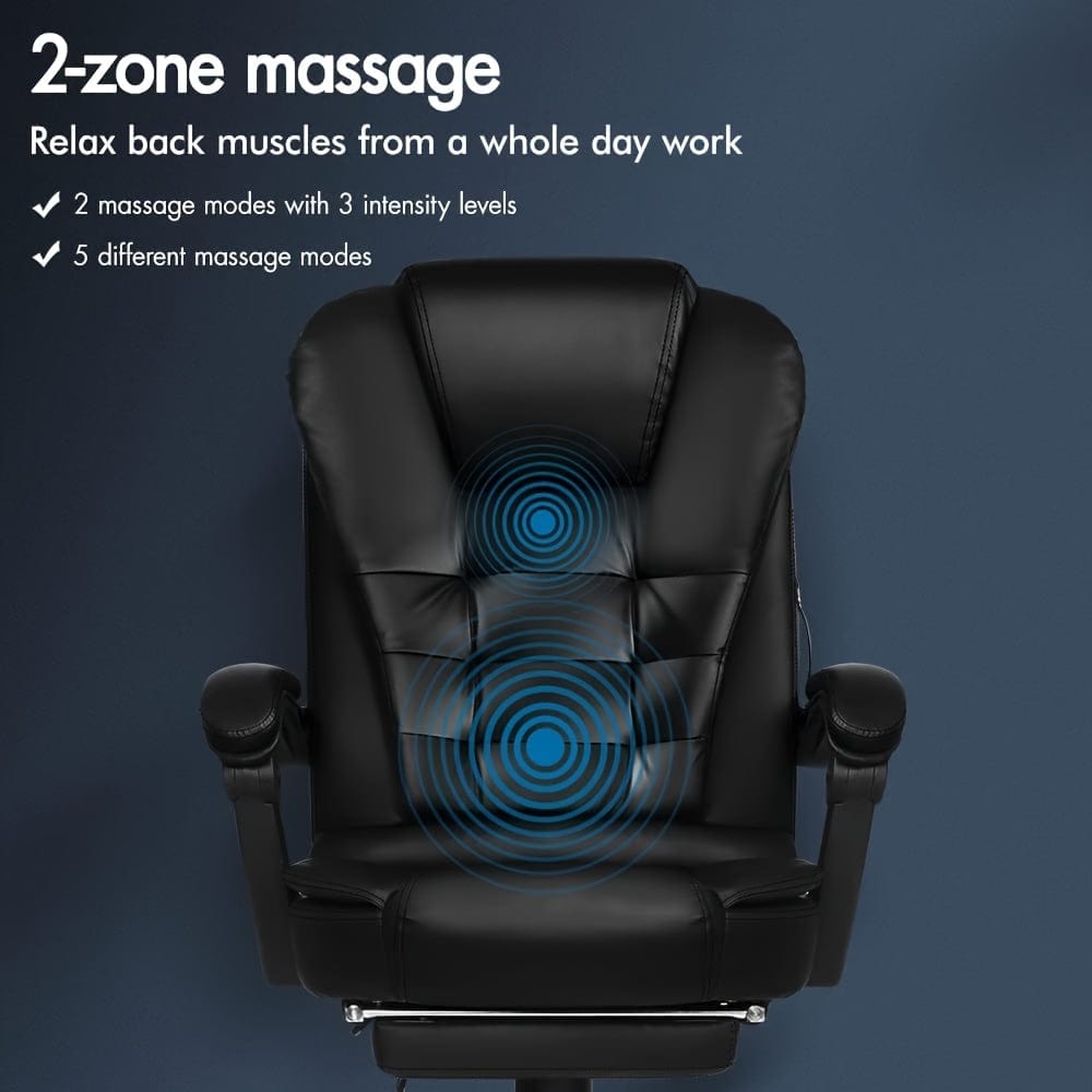 Chaise de bureau massante