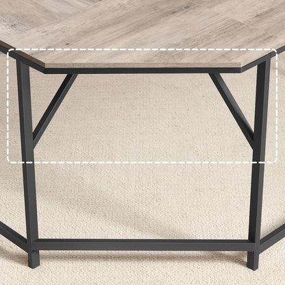 Bureau d'angle style industriel